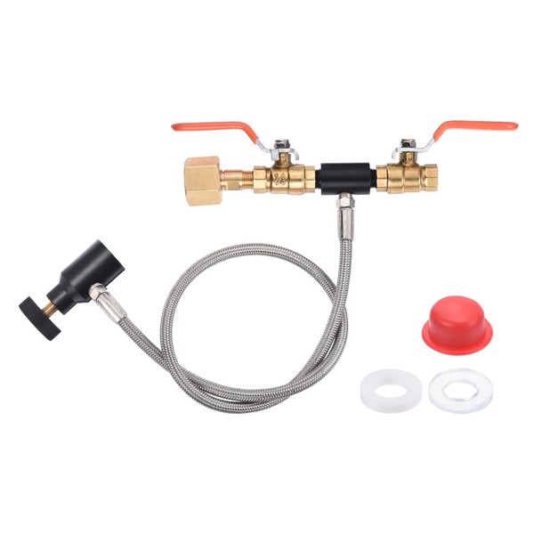 PATIKIL CGA320 G1/4 Soda CO2 Cylinder Refill with 24 Inch