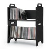 2 Pack Stackable CD Holder Organizer Rack, CD Storage Tower