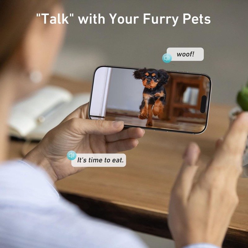 Automatic Dog & Cat Feeder with Camera & WiFi –