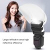ArC Shape Flash Reflector,Portable Universal ArC Shape Camera Flash Light