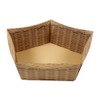 Weinkarton24.com 10 x Large Loop Gift Basket, Corrugated Cardboard Basket,