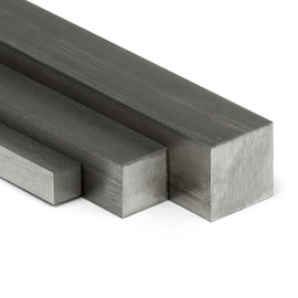 Stainless Steel Square VA V2A Blank H11-10 x 10 mm | L: 1000 mm (100 cm) on Cut