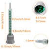 Epoxy Mixing Nozzle Tip Resin Mixer Adhesive Gun Applicatior Tube