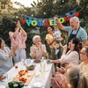 Yay You're Home Colorful Welcome Banner Set, Welcome Home Decorations