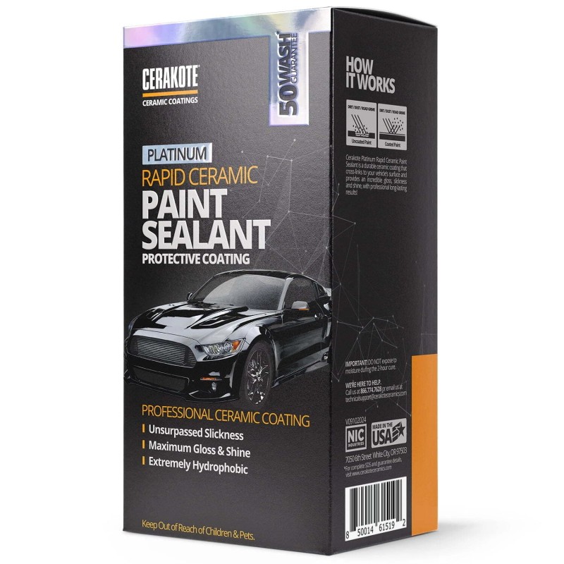 Cerakote Platinum Rapid Ceramic Paint Sealant Spray, Ceramic Coating
