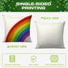 FUYUCHEN St Patricks Day Pillow Covers 18x18 Set of 4