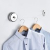 KUNGYO Extendable Washing Line - Wall Mounted Pull Out Stainless