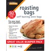 Toastabags Roasting Bags, 25 x 38 cm Standard (Pack of 100), 21 x 16.5 x 2.5 cm,Transparent