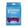 Correct Toes Unisex The Original Toe Spacers, Plum, X-Small
