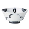 Saikai Pottery 18156 Rice Bowl, Dyed, M, Hasami Ware Suehiro