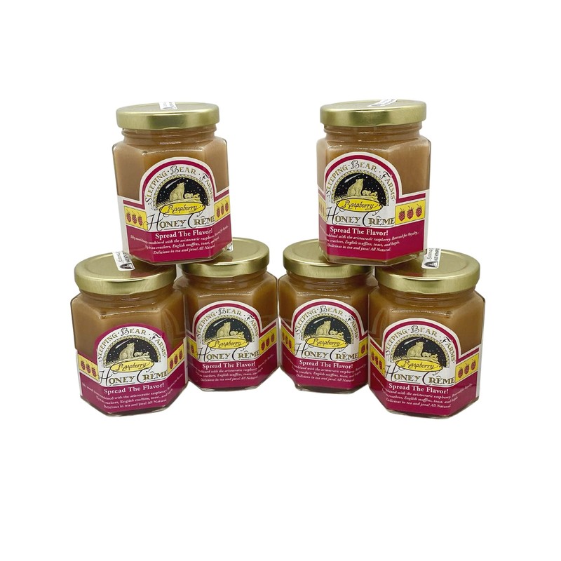 Raspberry Honey Creme 8 oz. Jar - Case of 12