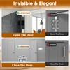 Lipshome 4.5" Hidden Door Hinge/Concealed Hinges,Invisible Hinges,Invisible Door Silent Door