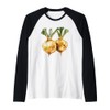 Rutabaga Cubism Raglan Baseball Tee