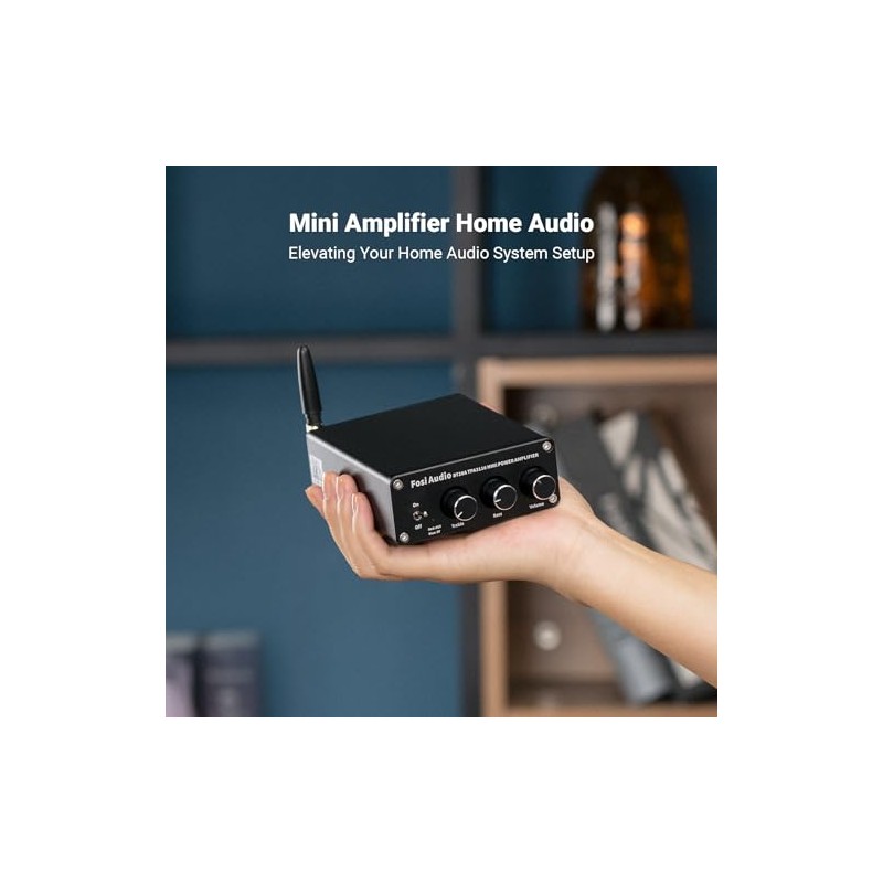 Fosi Audio BT20A Bluetooth 5.0 estéreo audio 2 - Channel