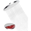 Hibbent Self-Cleaning Rain Shower Head, Fixed Shower Head, Rain Shower,