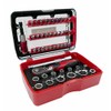 Connex COXB973946 Bit/Socket Wrench Set with Ratchet, Multi-Colour, Set of