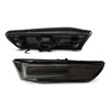 iJDMTOY Black-Out Smoked Lens White Full LED Front Fender Side