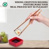 Patelai 5 Pairs Reusable Chopstick Helpers Practice Chinese Chop Stick