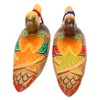 1 Pair Wooden Mandarin Duck Ornament Water Based Paint Romantic