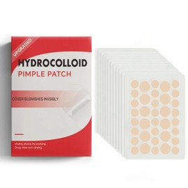 Paquete de 432 Parches para Acné Hidrocoloides Color Piel, Almohadillas para Cubrir y Tratar Espinillas, Pegatinas para Ocultar Acné, Pimple Patch
