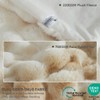 Soft Faux Rabbit Fur Throw Blanket Luxury Super Comfy Double