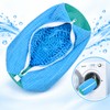 Mesh Shoe Wash Bag for Sneakers – Reusable Tear-Resistant Zipper