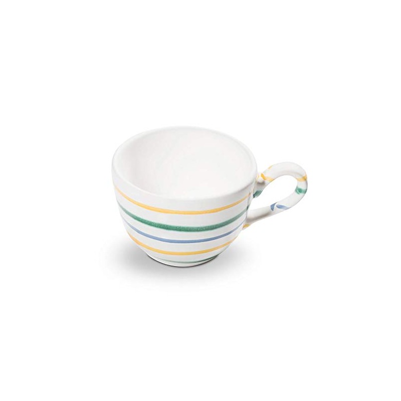 GMUNDNER KERAMIK Coffee Cup Smooth Capacity 0.19 Litres Colourful Flamed