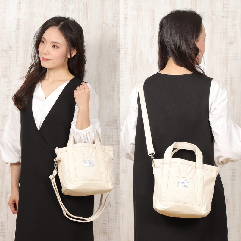 Opabinia Zucchero Filato Canvas 2-Way Mini Tote Bag, Shoulder Bag,