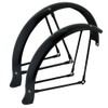20" Flared Adjustable Fender Black