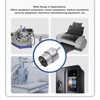 DC Geared Motor CW CCW Speed Reduction Self Locking Turbine