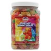 Gummy Bear 3LB In Plastic Clear Container (SOUR MIX)