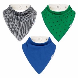 Lovjoy Large Bandana bibs - Special Needs Bibs - For Older Children, Youth and Adults - Practical, absorbent and Stylish (SET 02)