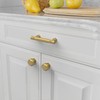 Asidrama 10 Pack 3 Inch(76mm) Brushed Gold Kitchen Cabinet Handles,
