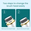 Electric Facial Cleanser 2 Gears Deep Clean Dustproof Waterproof Gentle