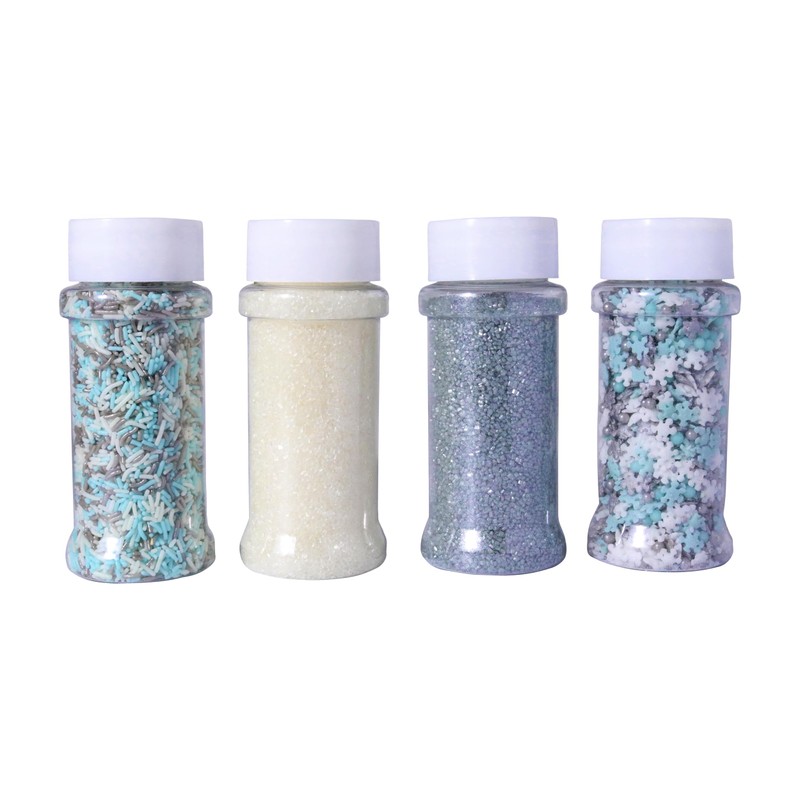 PME Christmas Sprinkle Set of 4 - Winter Wonderland (380g)