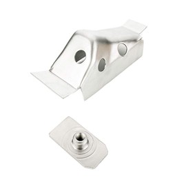 LST Rear axle mount threaded plate left W124 S124 A124 C124