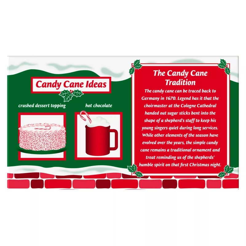 Spangler Mini Christmas Candy Canes ~ 40 Count