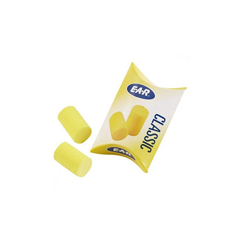 3M E-A-R 3M E-A-R Classic Earplugs, 28 dB, Uncorded, Pillowpack,