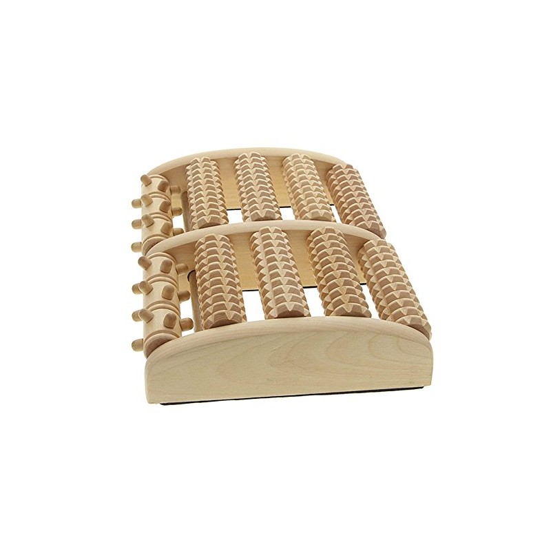 Wooden Massage Kosmetex Foot Roller for Foot Massage to Stimulate
