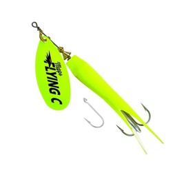 Mepp's Flying C - sngl,TBL, hot Chart-hot Chart, Chartreuse, one Size (FC78TP HC-HC)