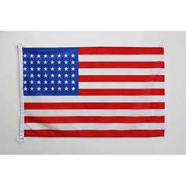 AZ FLAG Pavillon nautique USA 48 étoiles 45x30cm - Drapeau de bateau américain - Etats-Unis 30 x 45 cm