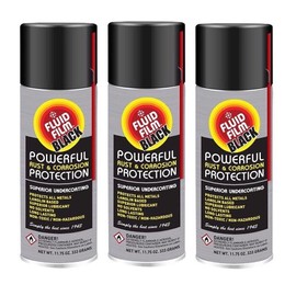 FLUID FILM 3 PACK   ...Fluid Film Black  Rust & Corrosion Protection Superior Undercoating