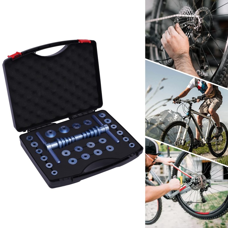 PIAOYUE- Bicycle Bearing Press Set, Bike Tool Kit, Bearing Press-in