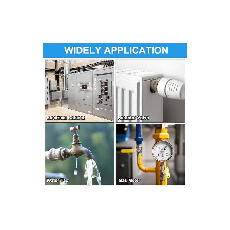 PATIKIL - Llave de utilidad de 4 vías, paquete de