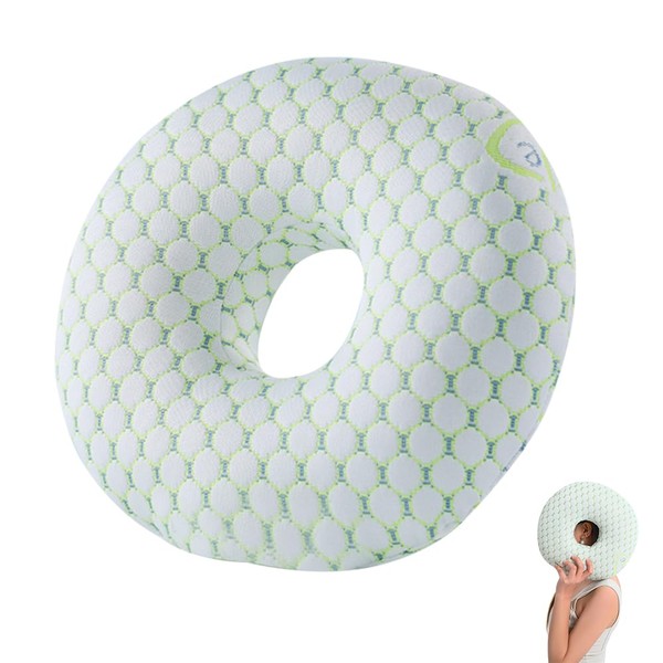 XPJBKC Ear Piercing Pillow for Side Sleepers, Donut Pillow with