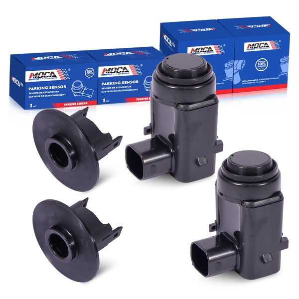MOCA 2 Rear Parking Assist Sensors & 2 Retainer Holders