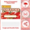 3 Pack Tomatoes Yard Sign 12" x 16" Double-sided Print