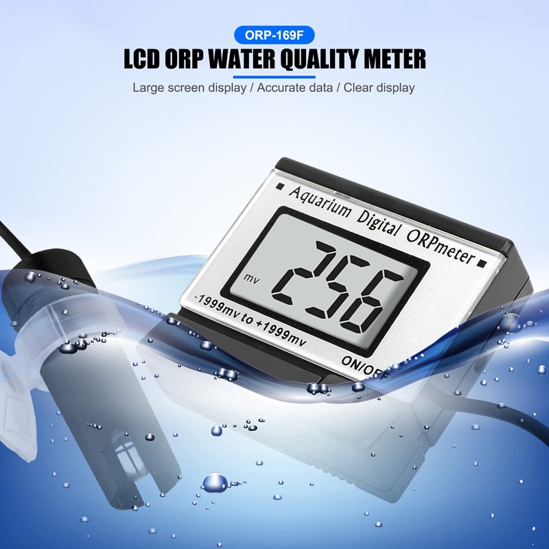ORP-169F LCD Mini Redox Meter for Monitoring Test Equipment Water