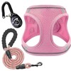 3Pcs Dog Harness and Leash Set, Mesh Pet Vest Set