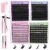 Fluffy Lash Clusters Kit 5 Styles Volume Eyelash Clusters 617